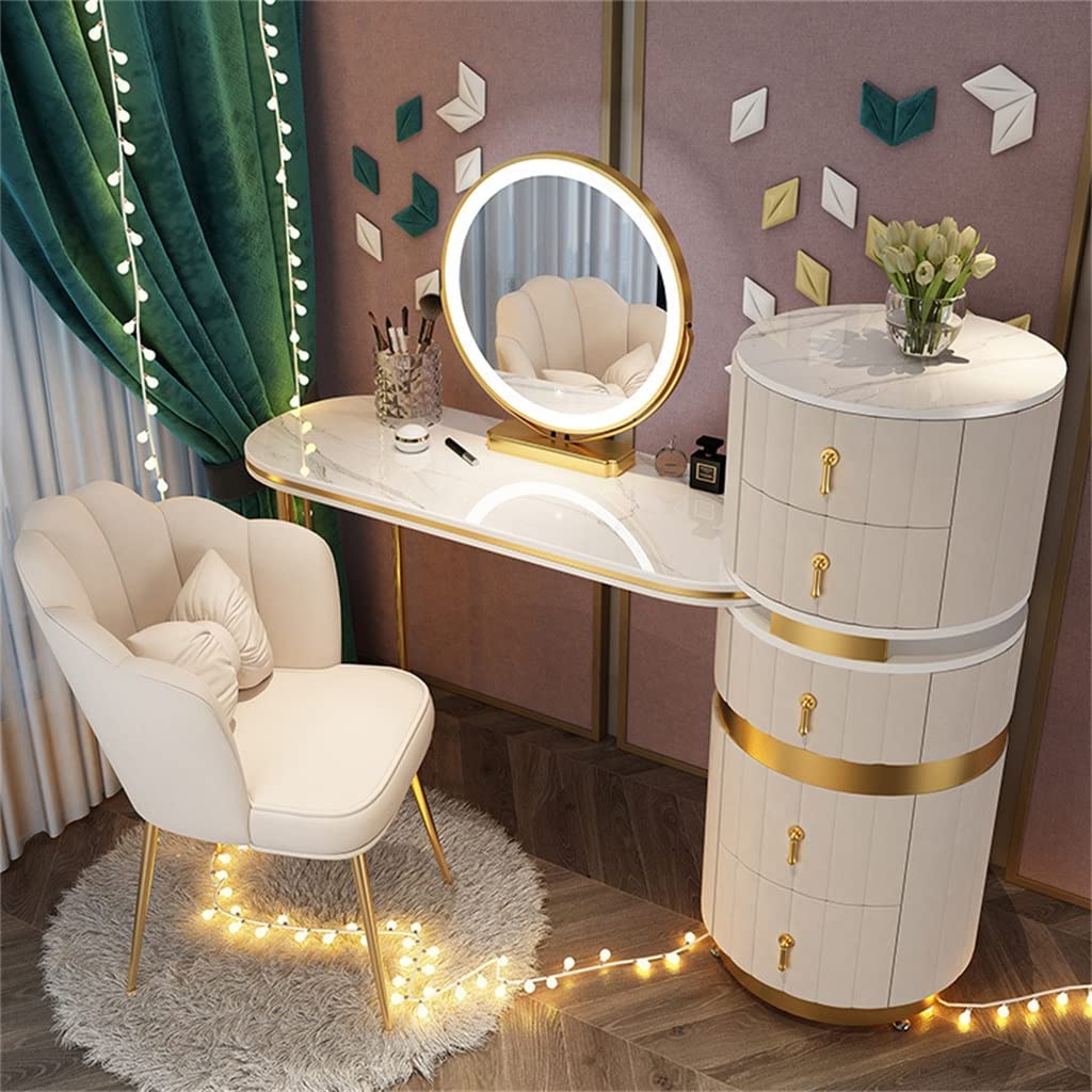 WETYG Bedroom Dresser Scandinavian Style Storage Cabinet A Small Apartment Vanity Slate Home Decoration (Color : D, Size : As Shown)